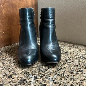 Black Via Spiga boots. Worn.